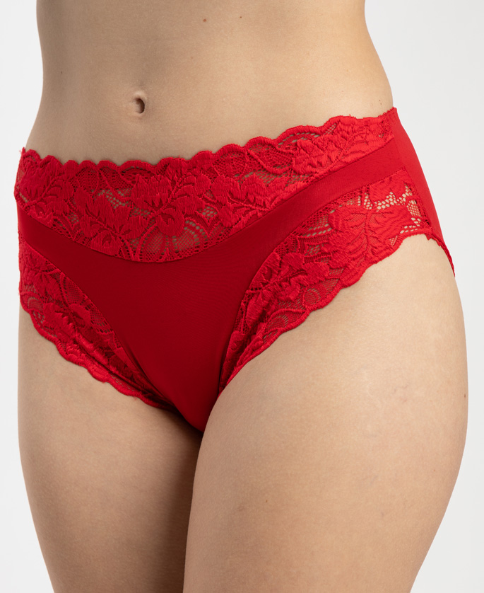 תחתון מחטב בשילוב תחרה