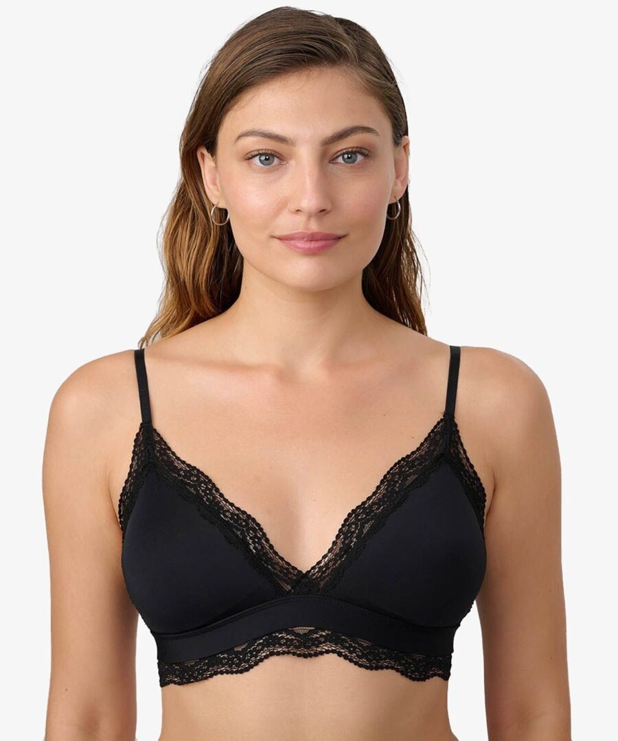 גוזיית תחרה מיקרופייבר סטרפלס