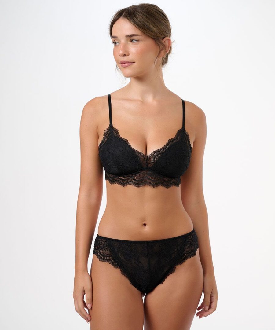 ברלט תחרה עם קאפ נשלף ללא ברזלים