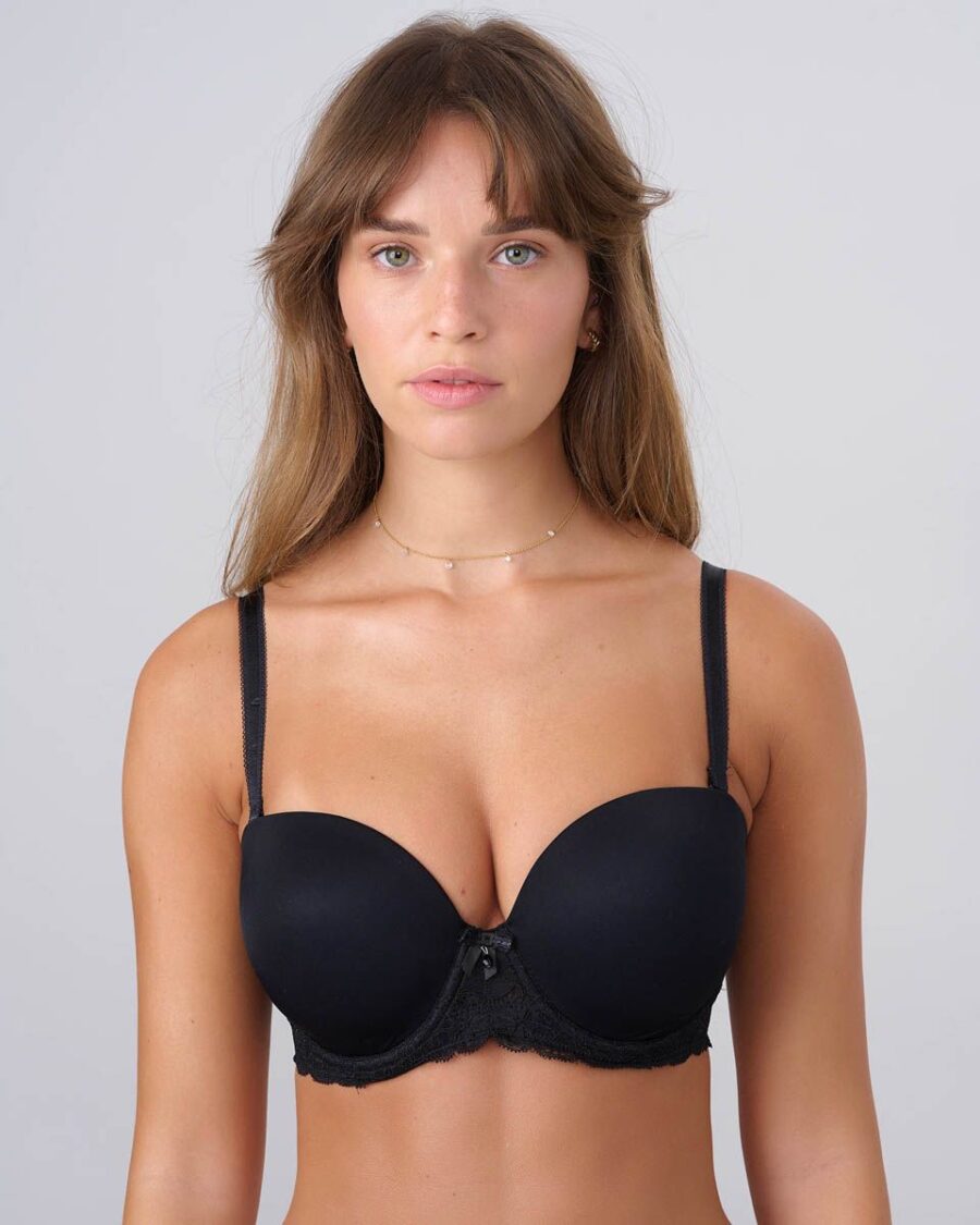 חזיית סטרפלס עם ברזלים