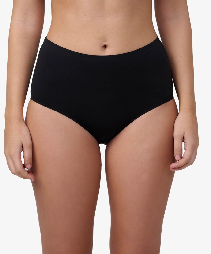 תחתוני מקסי ללא תפר בגזרה גבוהה