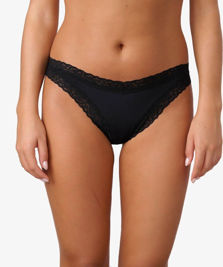 תחתונים ברזילאיים ללא תפר משולבים תחרה