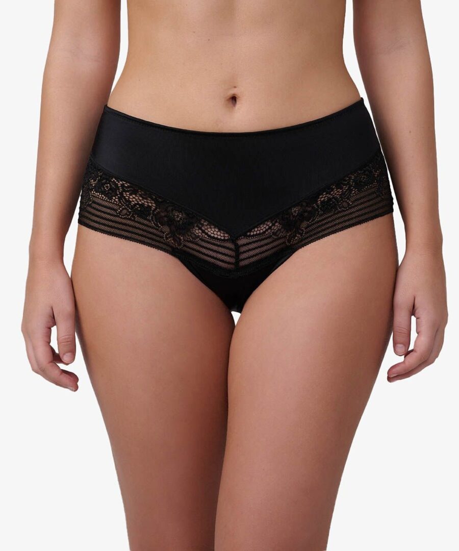 תחתון מקסי מיקרופייבר עם תחרה