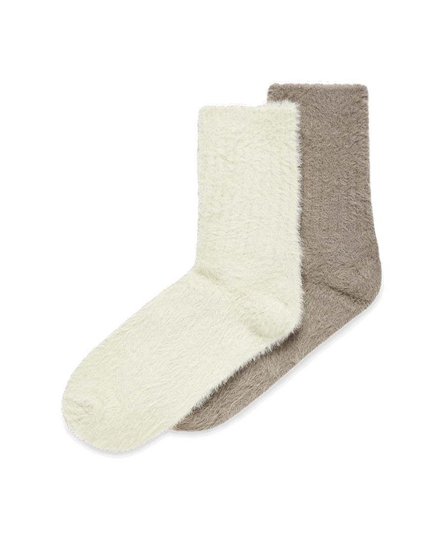 מארז 2 זוגות גרבי חורף פלאפיים לנשים